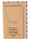 Polly Heartbeat ECG with Heart Necklace