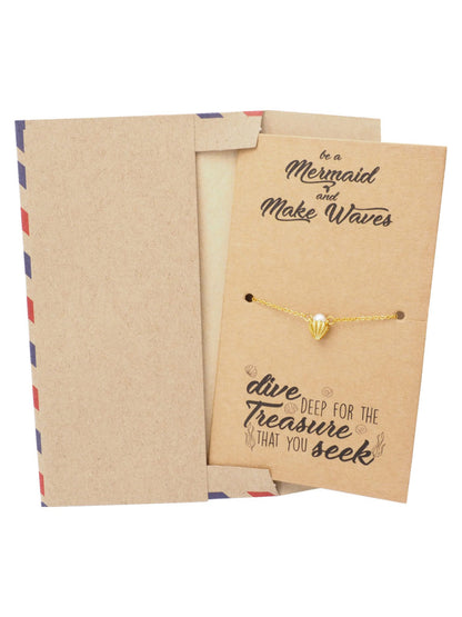 Gold-Tone comes with Inspirational Quote 