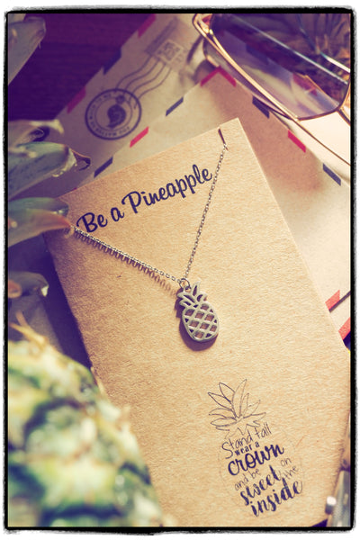 Khalee Pineapple Charm Necklace for Women