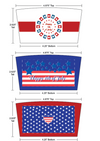 Free 4th of July Coffee Sleeve Printable