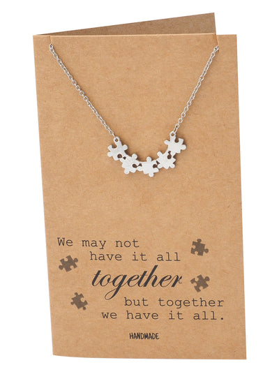 Charlotte Puzzle Piece Necklace