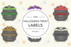 Free Halloween Treat Label Printables