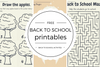 Free Back To School Printables