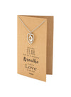 Quinn Yoga Pose and Heart Pendant Necklace, Yoga Jewelry Gifts