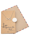 Maylene Infinity Anchor Necklace