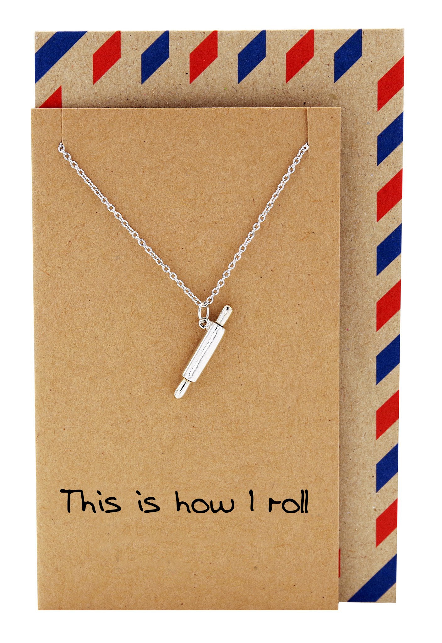 Elle Chef Jewelry with Rolling Pin Pendant