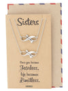 Raissa Sister Fearless Limitless Infinity Necklace