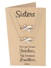 Raissa Sister Fearless Limitless Infinity Necklace