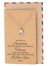 Ellen Sun and Cloud Charms Necklace