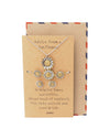 Yamileth Sunflower Charm Jewelry with Inspirational Greeting Card