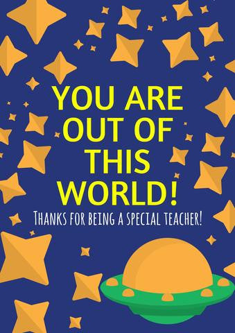 Free Printable Teacher Appreciation Thank You Cards