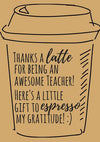 Free Printable Teacher Appreciation Thank You Cards