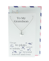 Tom Happy Birthday Cards Airplane Necklace Gifts for Grandson