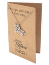 Coleen Gifts for Graduation Origami Unicorn Necklace Inspirational Jewelry