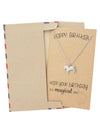 Emy Birthday Unicorn Necklace for Women