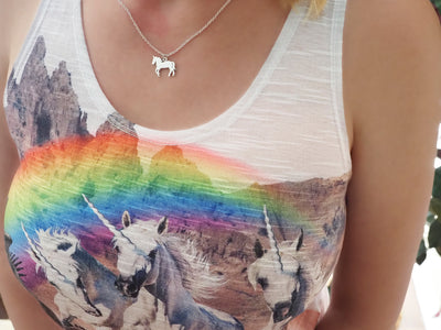 Neri Graduation Gifts Unicorn Necklace Inspirational Jewelry