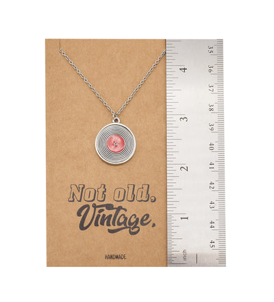 Pendant Necklace for Men and Women with Greeting Card